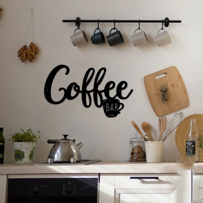 Letreiro decorativo  "COFFEE"